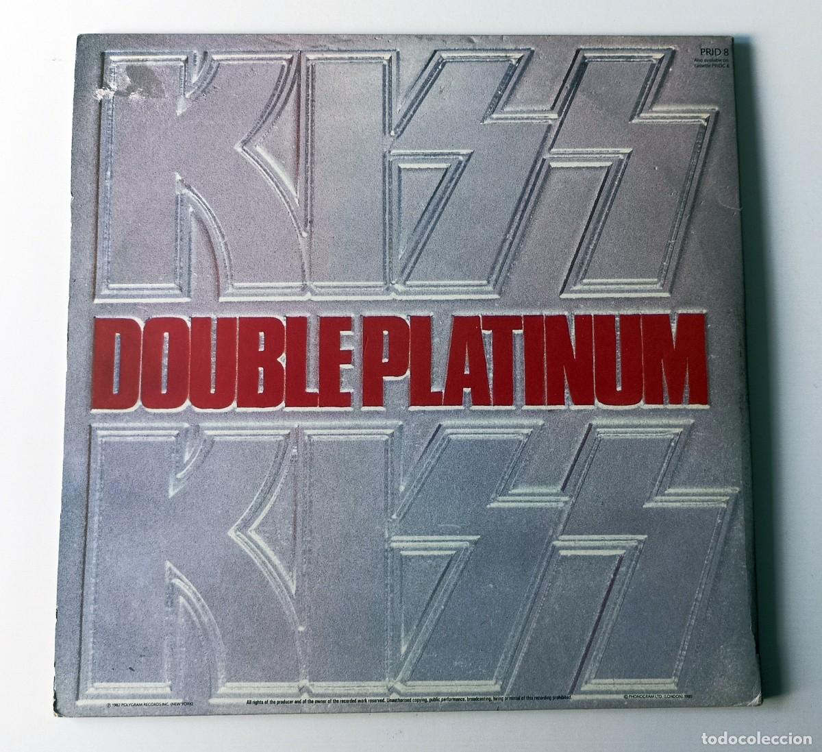 Discos de vinilo: LP KISS - DOBLE PLATINUM - Foto 2