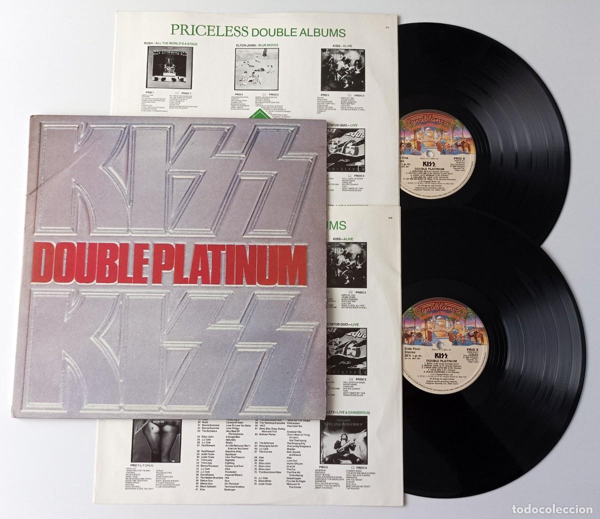 Discos de vinilo: LP KISS - DOBLE PLATINUM - Foto 3