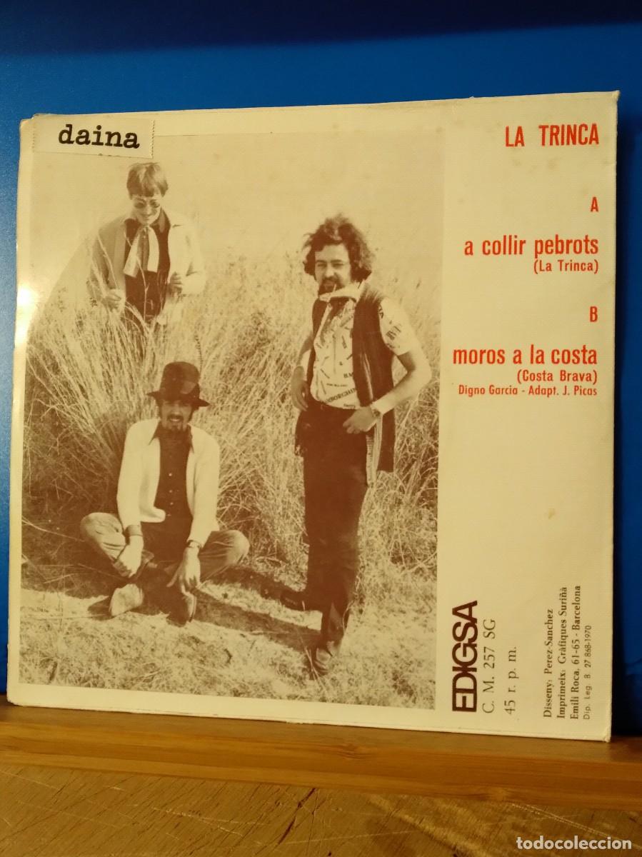 Discos de vinilo: LA TRINCA - A COLLIR PEBROTS - Foto 2