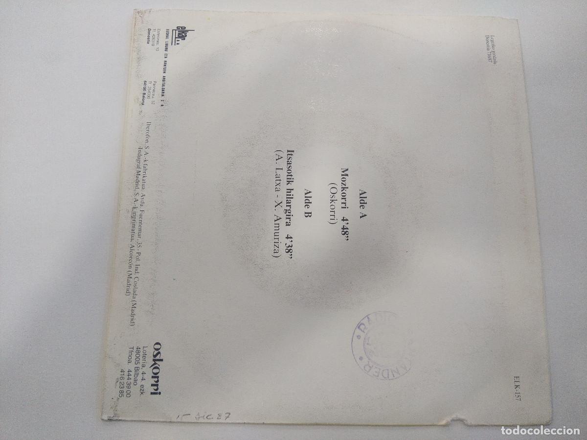 Discos de vinilo: OSKORRI/MOZKORRI/SINGLE. - Foto 3