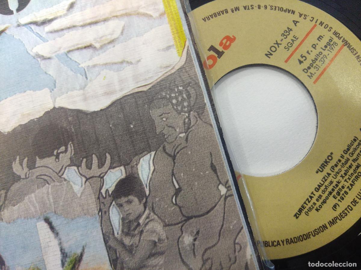 Discos de vinilo: URKO/ZURETZAT GALIZA/SINGLE. - Foto 2
