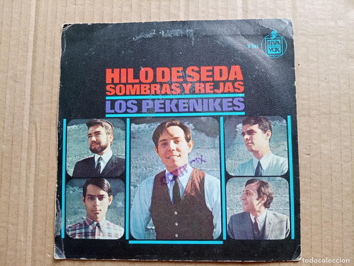 Discos de vinilo: LOS PEKENIKES - HILO DE SEDA SINGLE 1966 - Foto 3