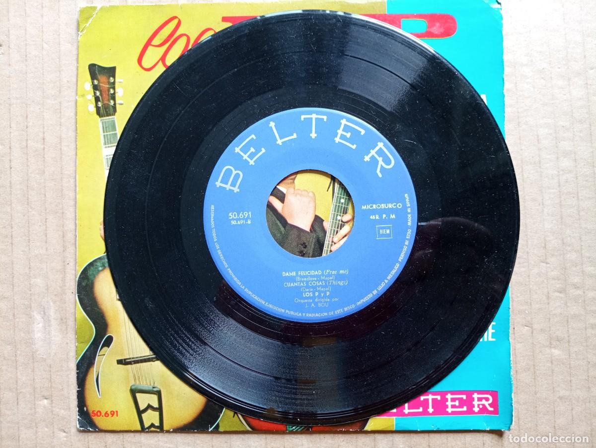 Discos de vinilo: LOS P Y P - SHEILA EP 4 TEMAS 1968 - Foto 2
