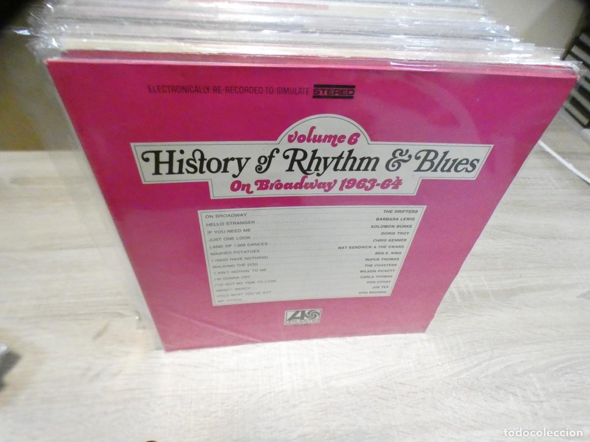 Disques de vinyle: ARKANSAS1980 PACC183 LP BUEN ESTADO DE DISCO HISTORY OF RHYTHM & BLUES ON BORADWAY 1963-64 VOL.6
