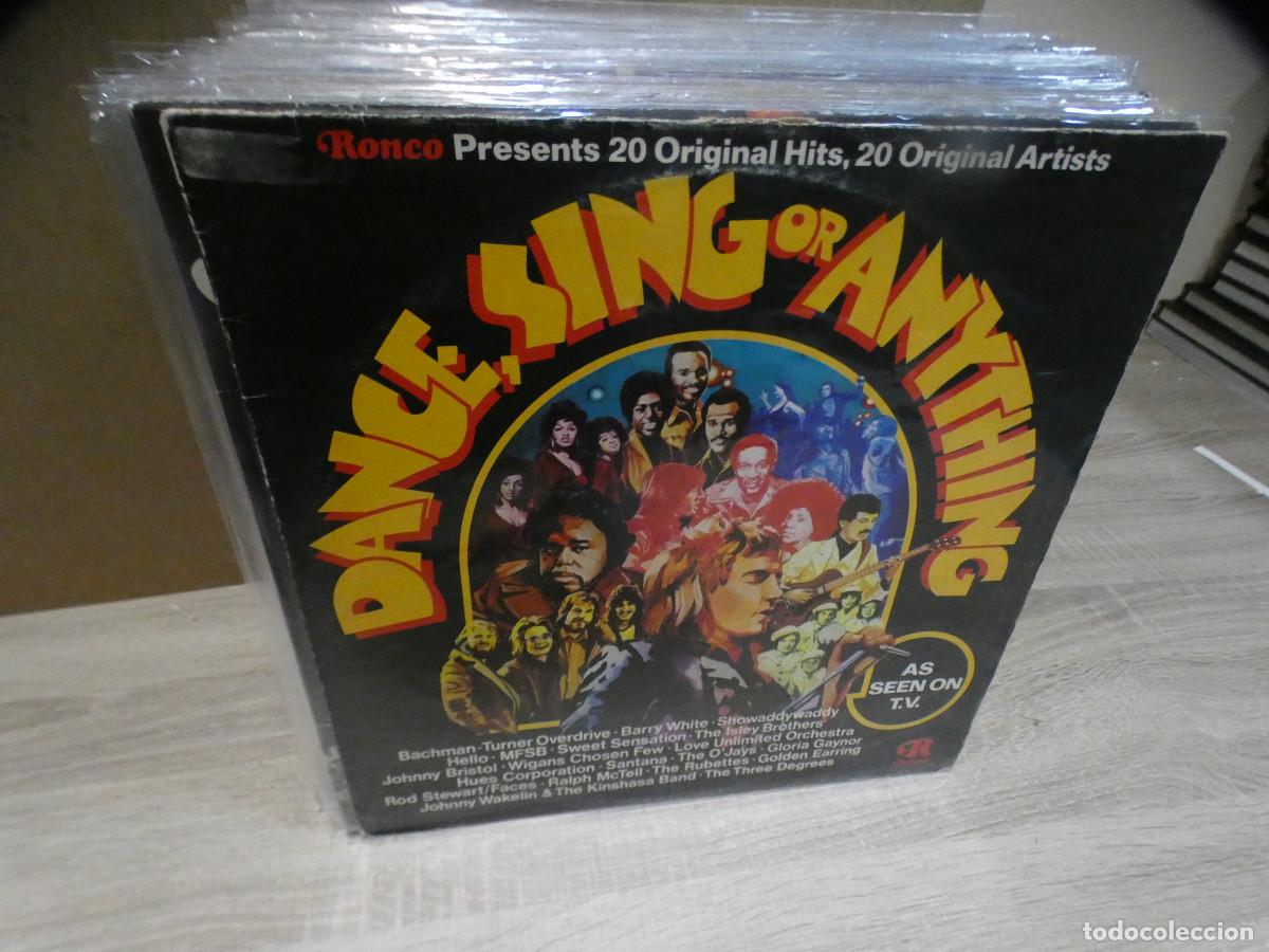 Disques de vinyle: ARKANSAS1980 PACC183 LP BUEN ESTADO DE DISCO DANCE SING ANYTHING VER ARTISTAS EN TAPA