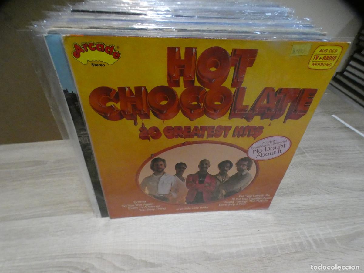 Disques de vinyle: ARKANSAS1980 PACC183 LP BUEN ESTADO DE DISCO HOT CHOCOLATE 20 GREATEST HITS