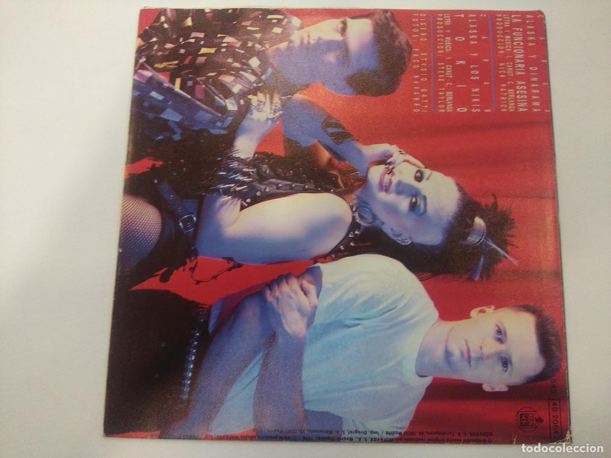 Discos de vinilo: ALASKA Y DINARAMA/LA FUNCIONARIA ASESINA/SINGLE. - Foto 3