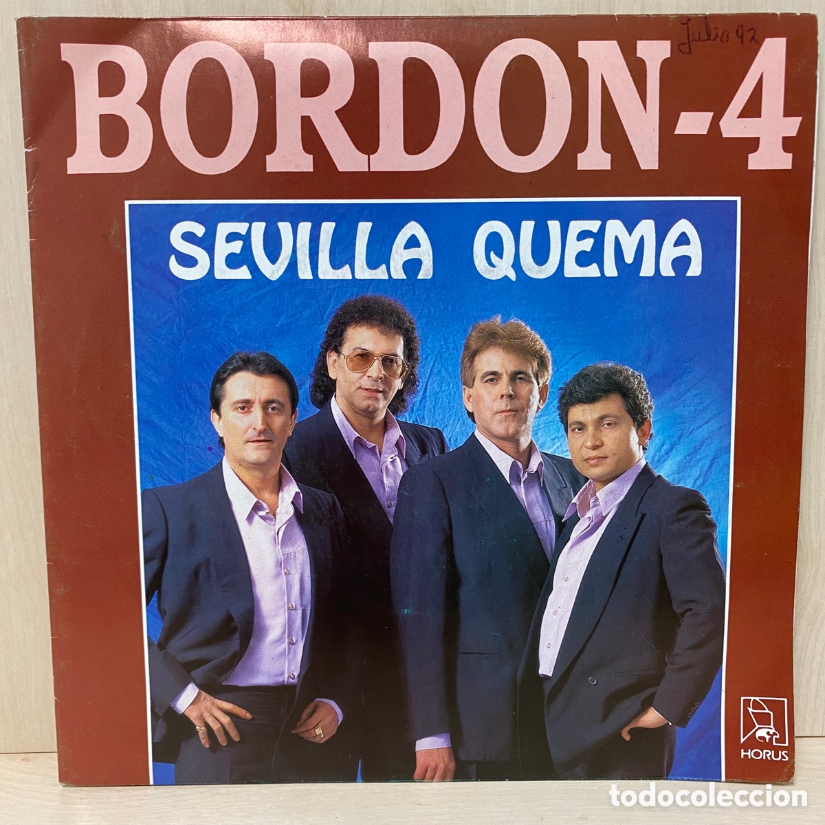 Discos de vinilo: Bordon-4 - Sevilla Quema (7&rdquo;, Single) - Foto 1