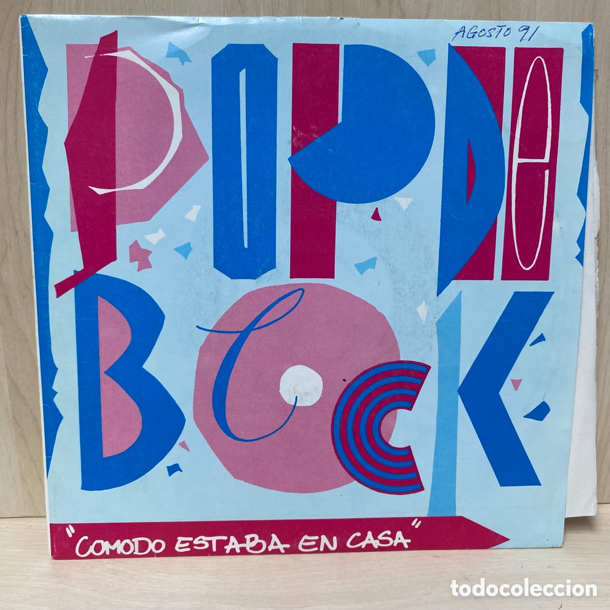 Discos de vinilo: Pop De Block - Comodo Estaba En Casa (7&rdquo;, Single, Promo) - Foto 1