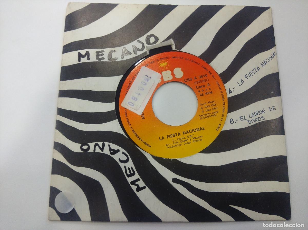 Discos de vinilo: MECANO/LA FIESTA NACIONAL/SINGLE. - Foto 1