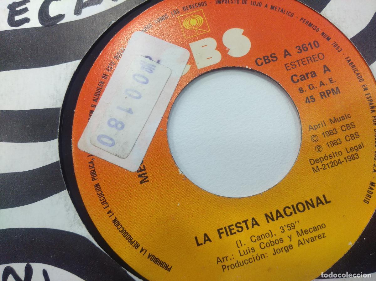Discos de vinilo: MECANO/LA FIESTA NACIONAL/SINGLE. - Foto 2