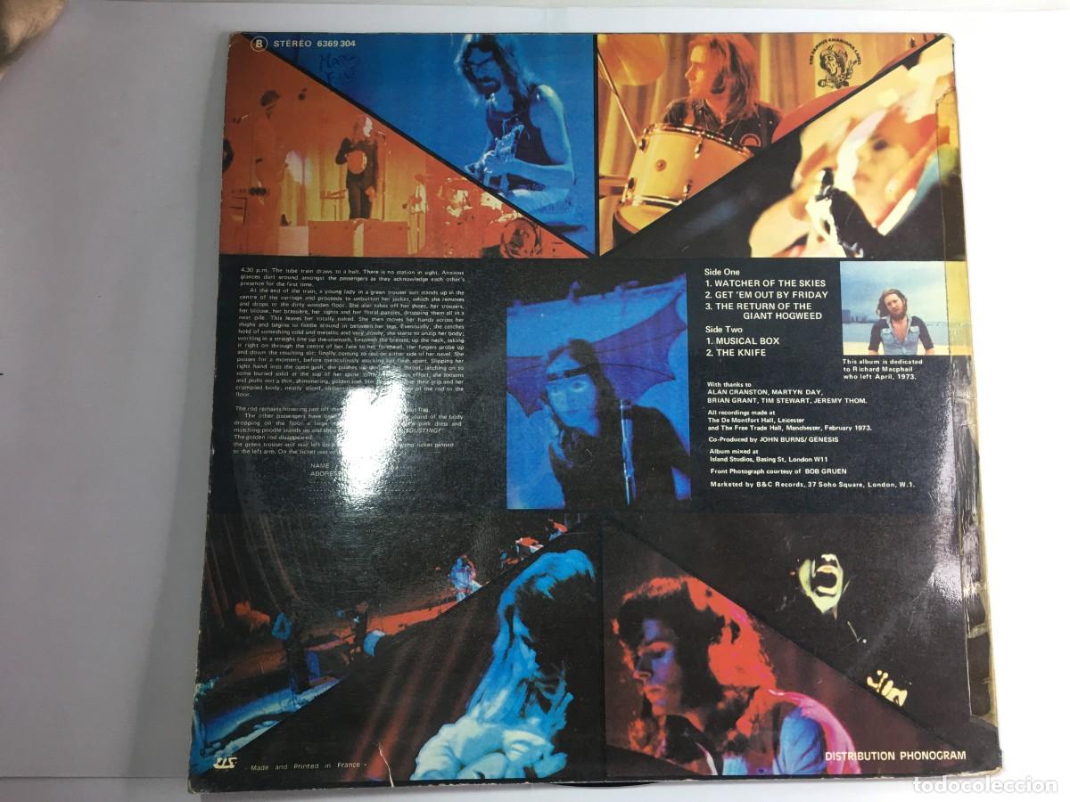 Discos de vinilo: GENESIS - LIVE - LP VINILO - FRANCIA - Foto 2