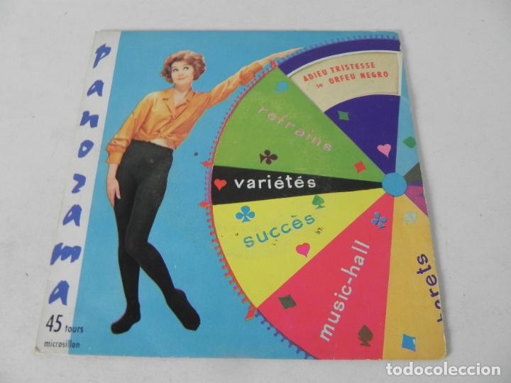 Disques de vinyle: SINGLE KATIA VALERI (CHANSON D'ORPH&Eacute;E / ADIEU TRISTESSE) PANORAMA- MADE IN FRANCIA