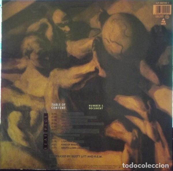 Discos de vinilo: R.E.M. &ndash; Document - Foto 2