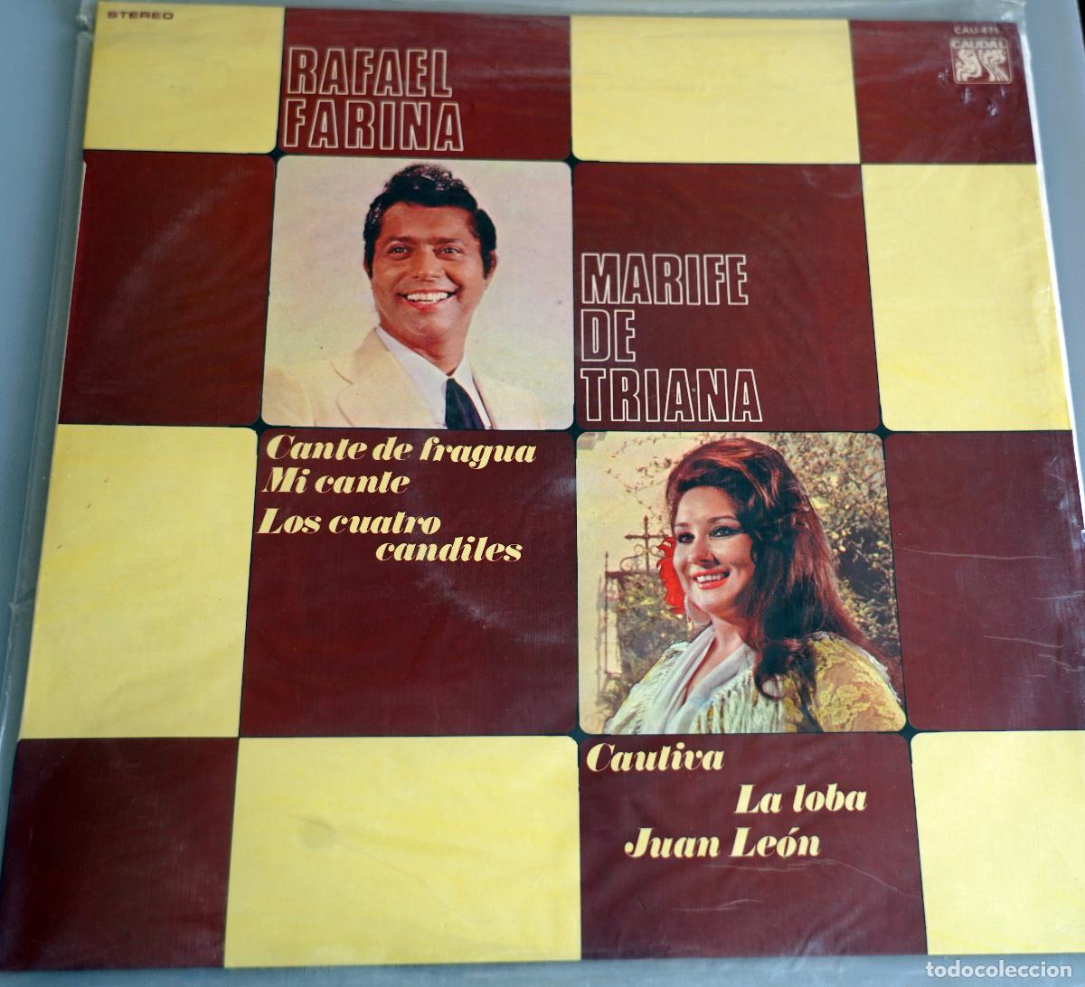 Discos de vinilo: FARINA Y MARIFE TRIANA - Foto 1