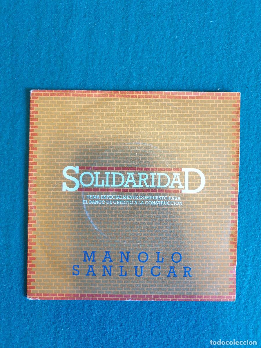 Discos de vinilo: Manolo Sanlucar &ndash; Solidaridad - Foto 1