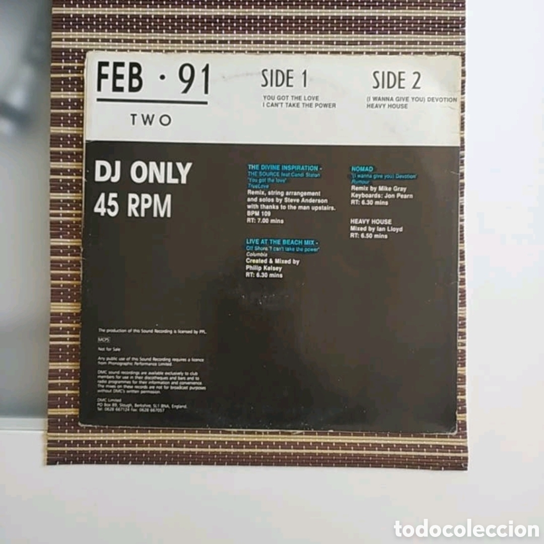 Discos de vinilo: Maxi single Various&nbsp;February 91 - Two - Foto 2
