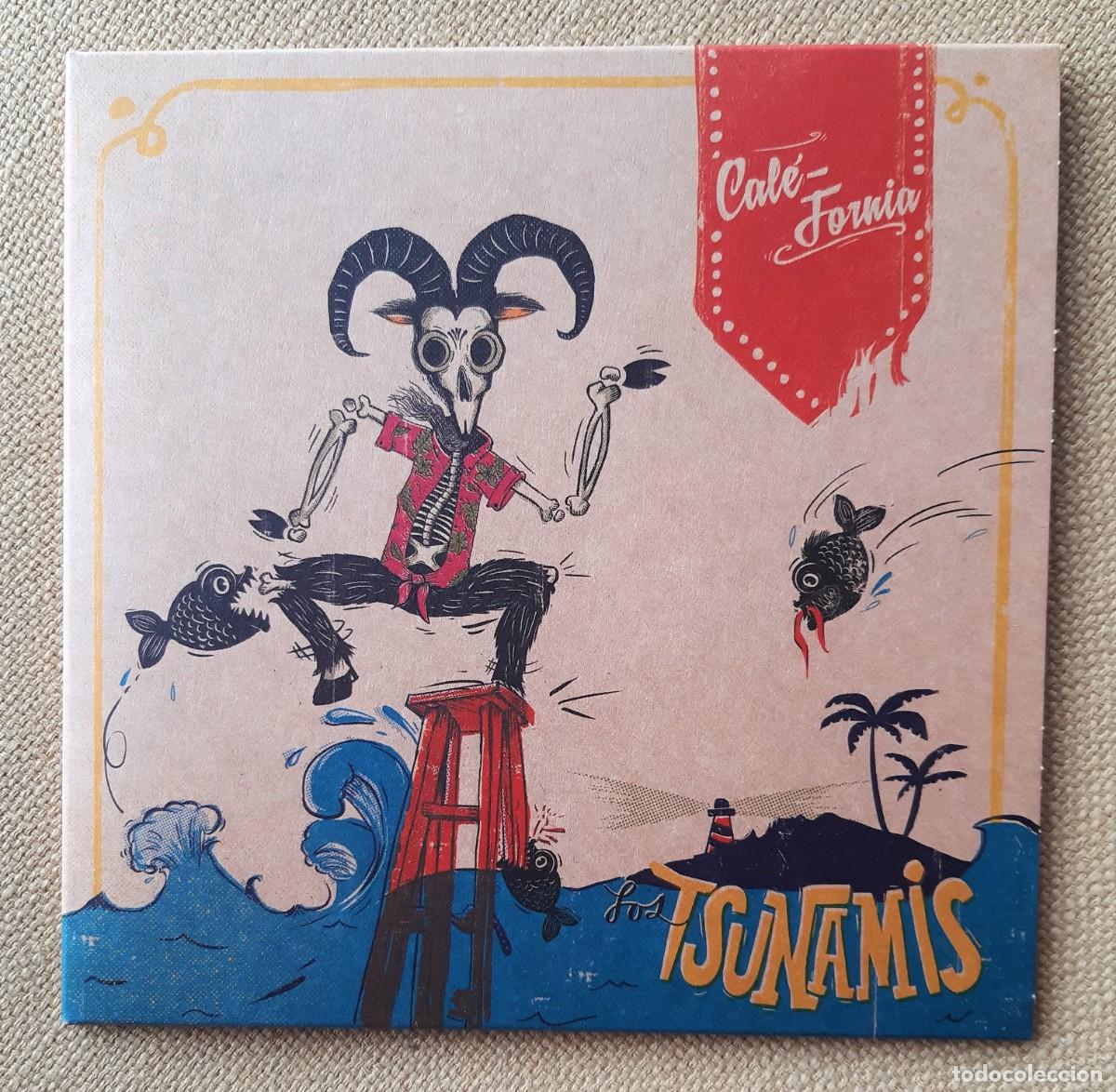 Discos de vinilo: LOS TSUNAMIS - CALE-FORNIA 7&rdquo; EP. - Foto 1