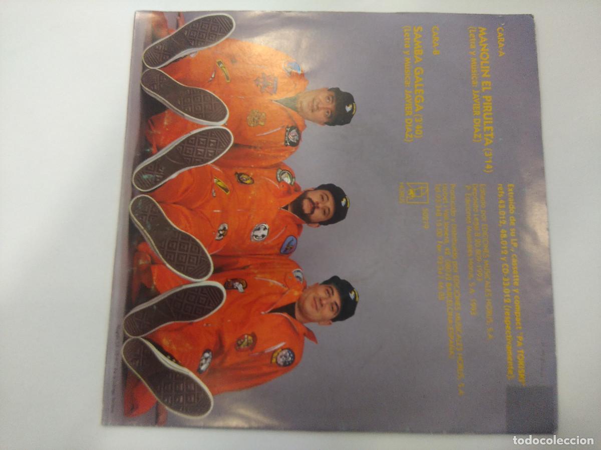 Discos de vinilo: ZAPATO VELOZ/MANOLIN EL PIRULETA/SINGLE. - Foto 3