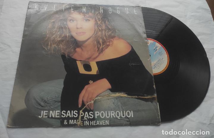Discos de vinilo: KYLIE MINOGUE JE NE SAIS PAS POURQUOI MAXI