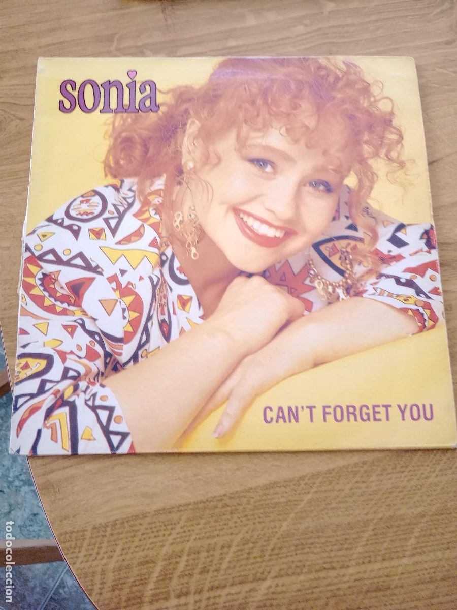 Discos de vinilo: SONIA CAN&acute;T FORGET YOU - Foto 1
