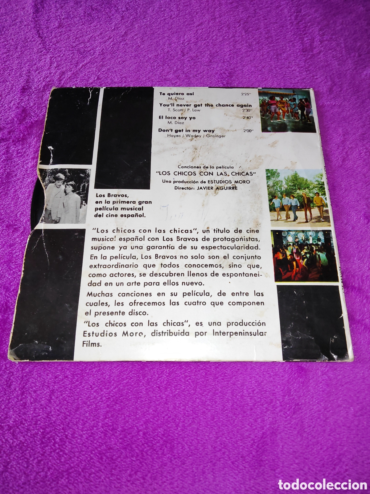 Discos de vinilo: LOS CHICOS CON LAS CHICAS - Foto 2