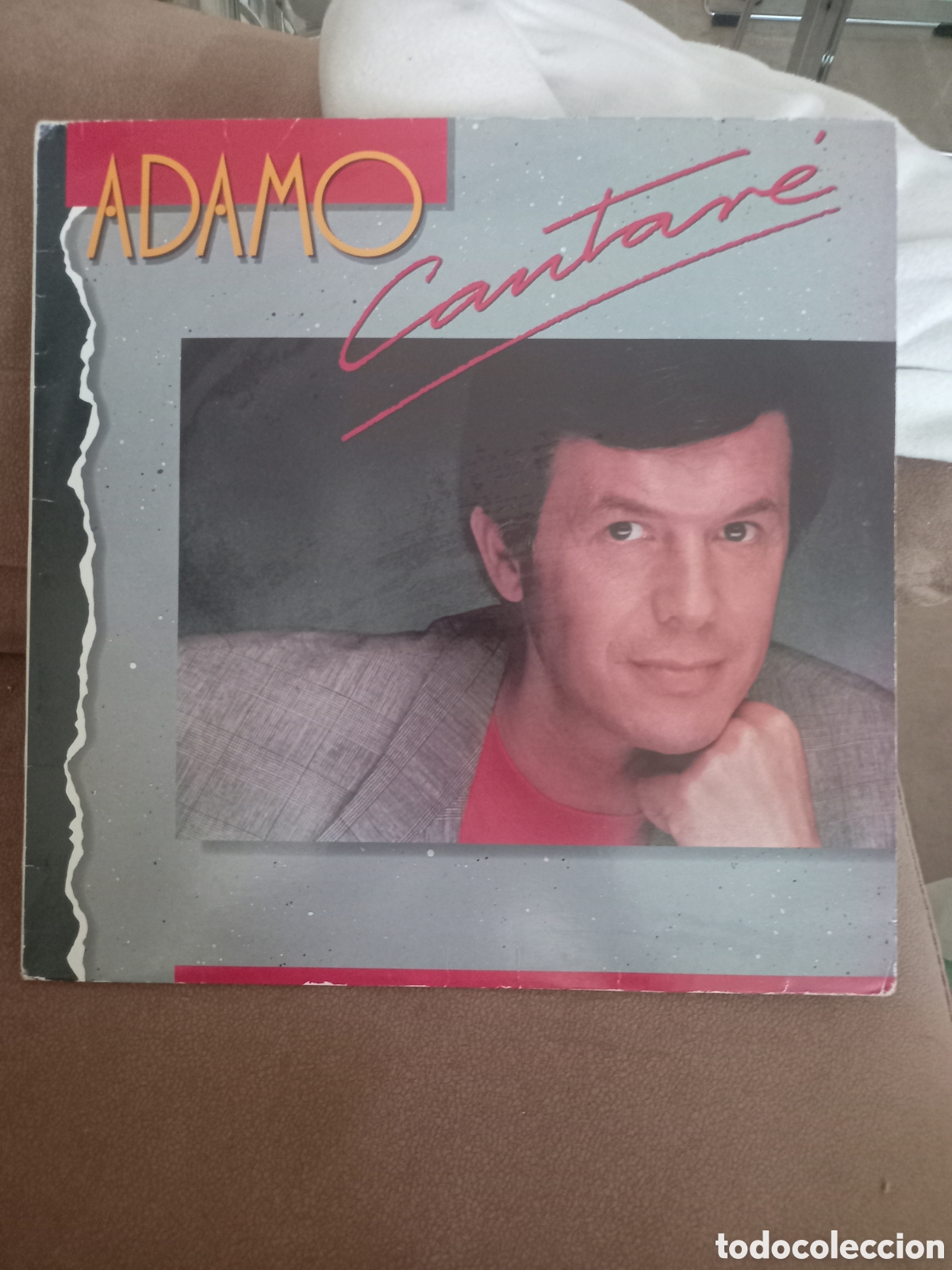 Discos de vinilo: ADAMO. CANTARE. HISPAVOX 1990 - Foto 1