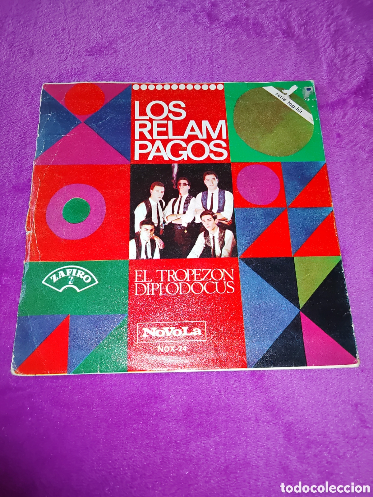 Discos de vinilo: LOS REL&Aacute;MPAGOS EL TROPEZ&Oacute;N DIPLODOCUS - Foto 1