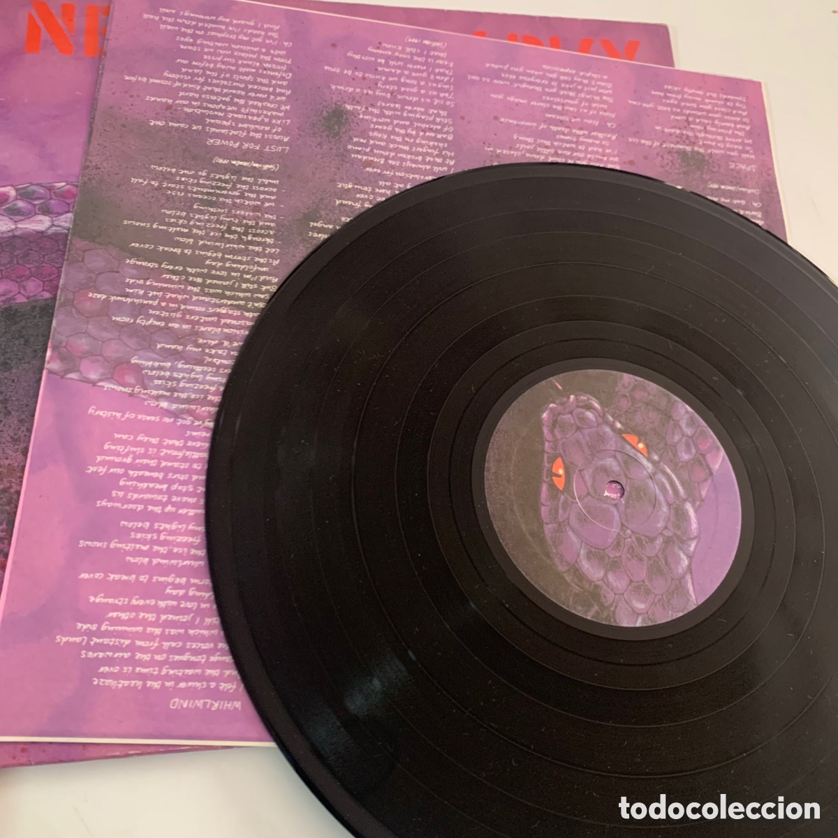 Discos de vinilo: Lp gatefold New Model Army - Impurity espa&ntilde;ola de 1990 - Foto 4