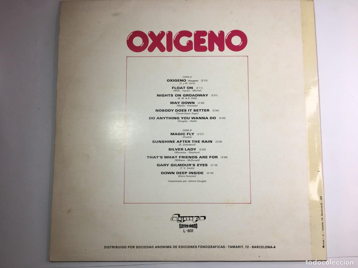 Discos de vinilo: OXIGENO - MAGIC FLY - LP VINILO - SPAIN 1978 - Foto 2