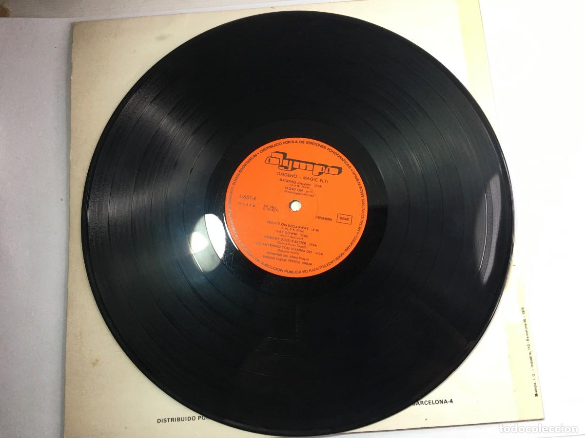 Discos de vinilo: OXIGENO - MAGIC FLY - LP VINILO - SPAIN 1978 - Foto 3