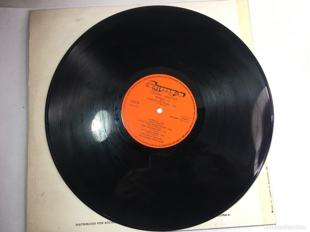 Discos de vinilo: OXIGENO - MAGIC FLY - LP VINILO - SPAIN 1978 - Foto 4