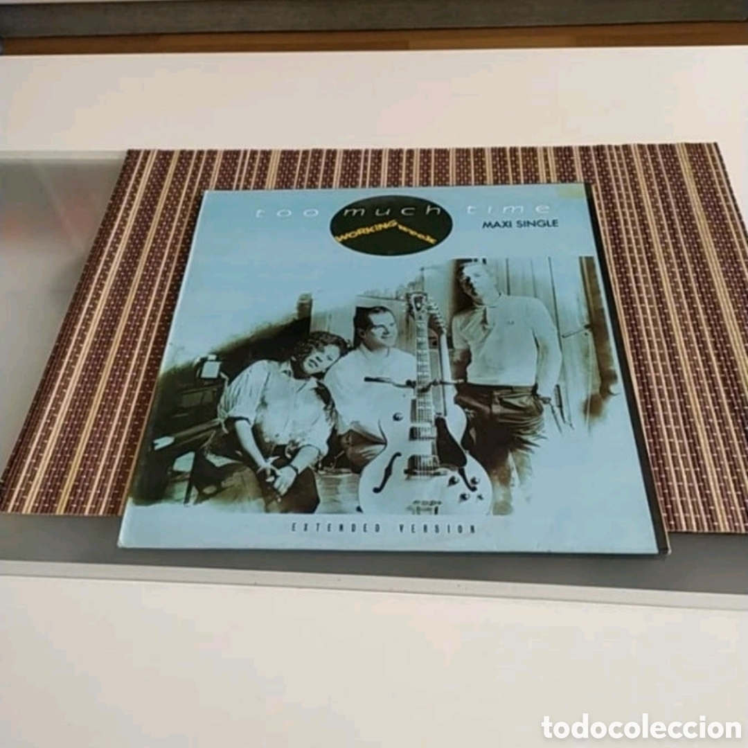 Discos de vinilo: Maxi single Working Week. Too much time - Foto 1