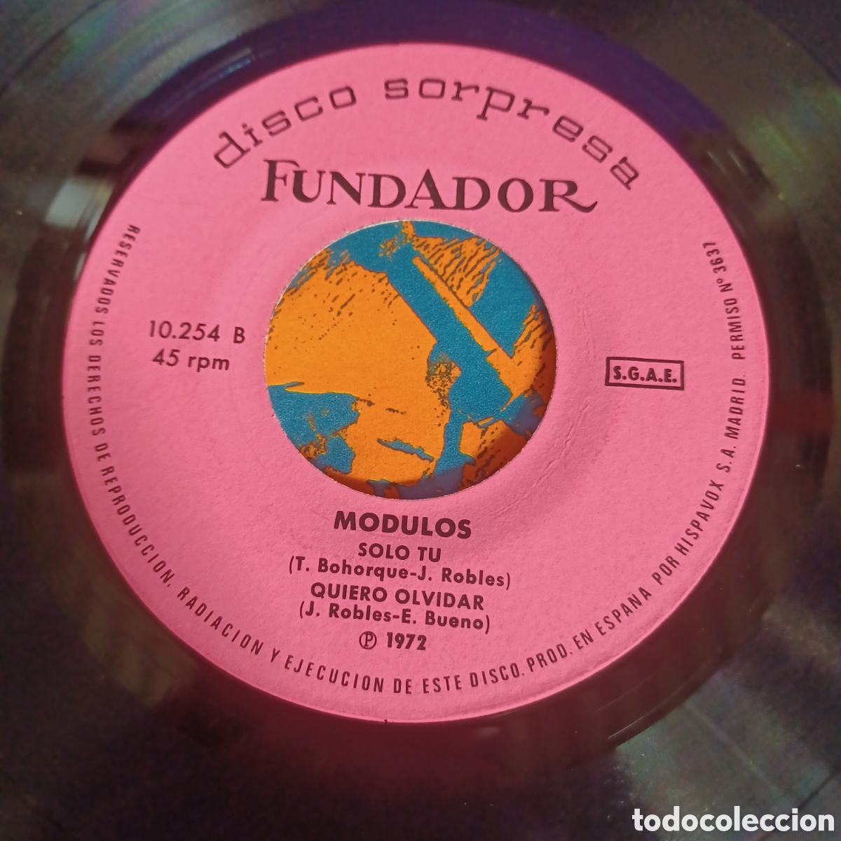 Discos de vinilo: MODULOS - DISCO SORPRESA FUNDADOR 1972 - Foto 4