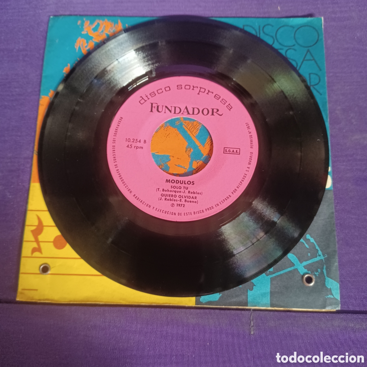 Discos de vinilo: MODULOS - DISCO SORPRESA FUNDADOR 1972 - Foto 5