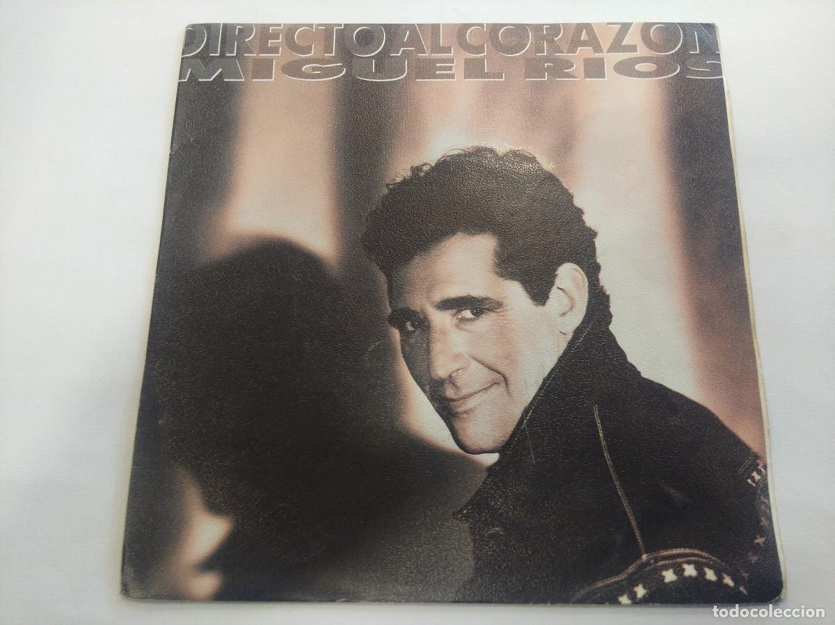 Discos de vinilo: MIGUEL RIOS/DIRECTO AL CORAZON/SINGLE. - Foto 1