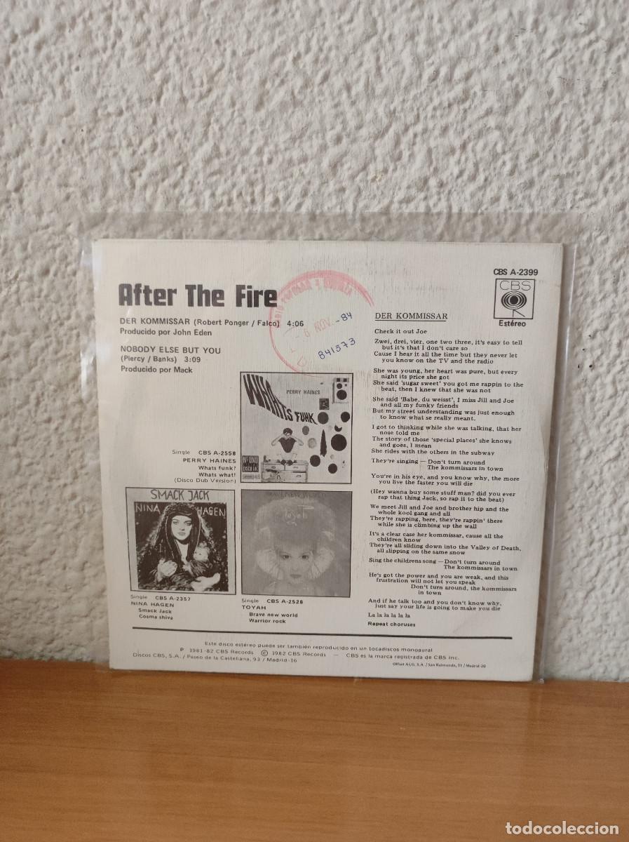 Discos de vinilo: After The Fire &ndash; Der Kommissar - Foto 2