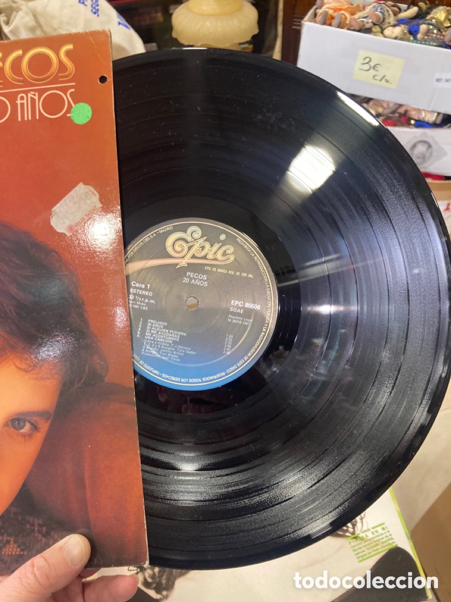 Discos de vinilo: Disco de vinilo de los pecos - Foto 2