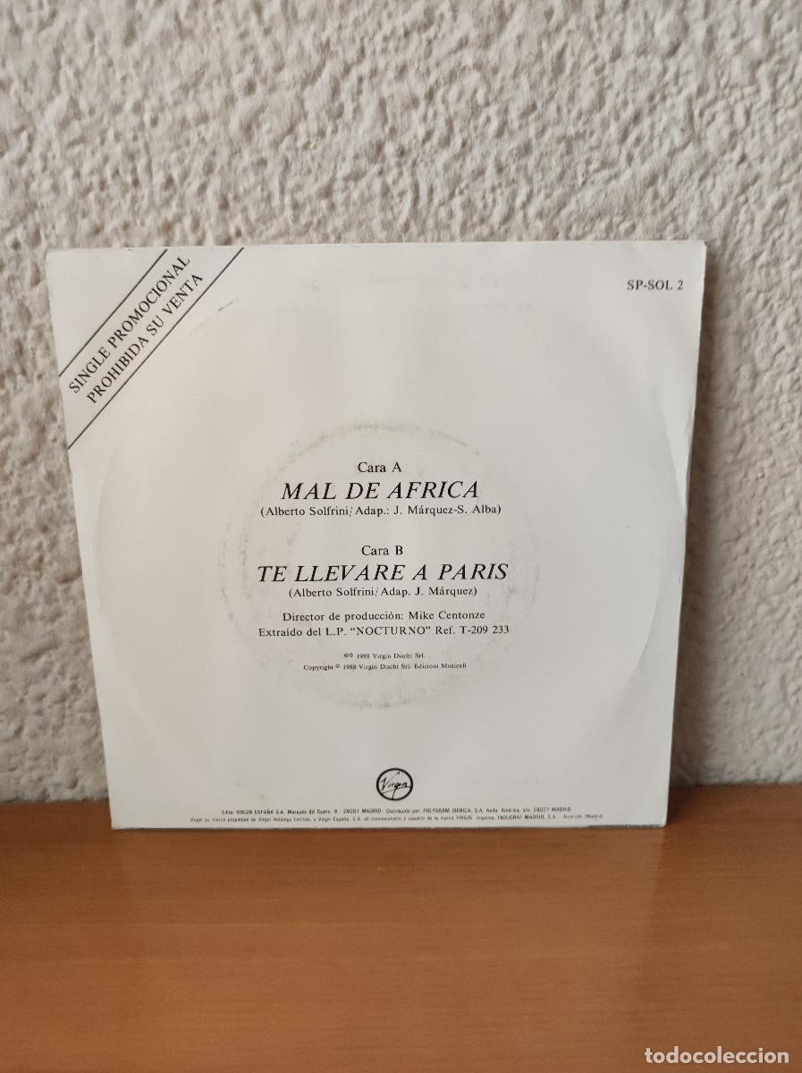 Discos de vinilo: Alberto Solfrini &ndash; Mal De Africa - Foto 2