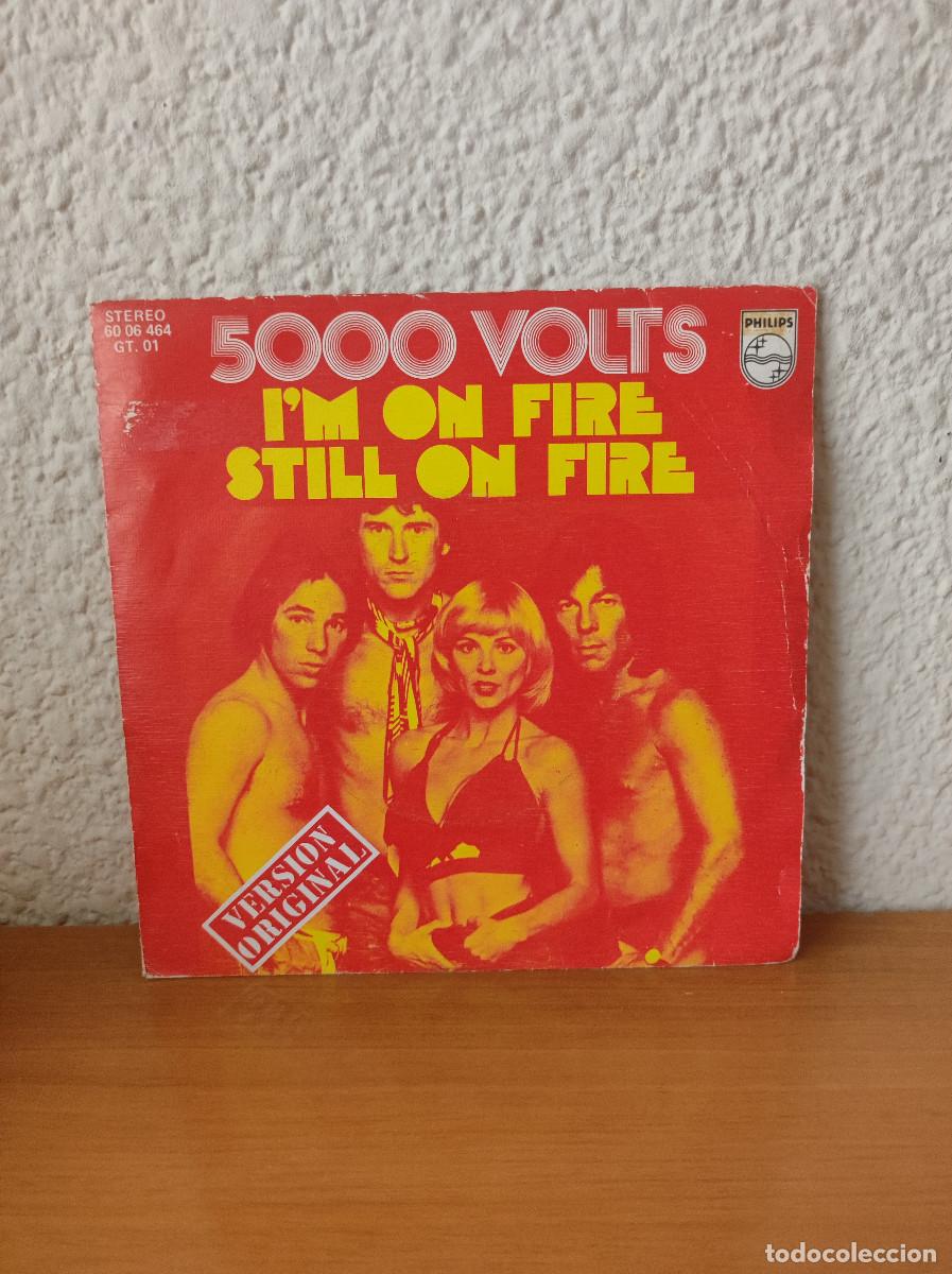 Discos de vinilo: 5000 Volts &ndash; Im On Fire / Still On Fire - Foto 1