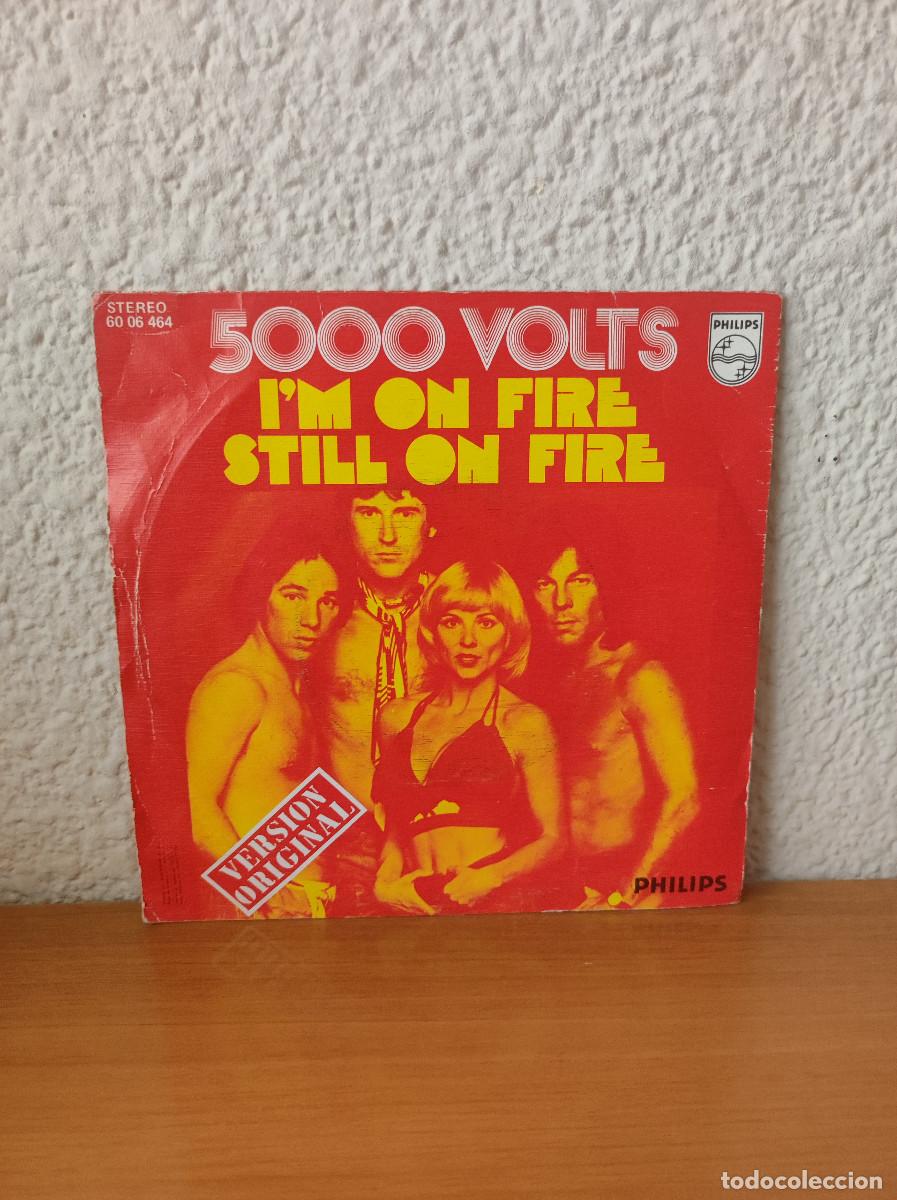 Discos de vinilo: 5000 Volts &ndash; Im On Fire / Still On Fire - Foto 2