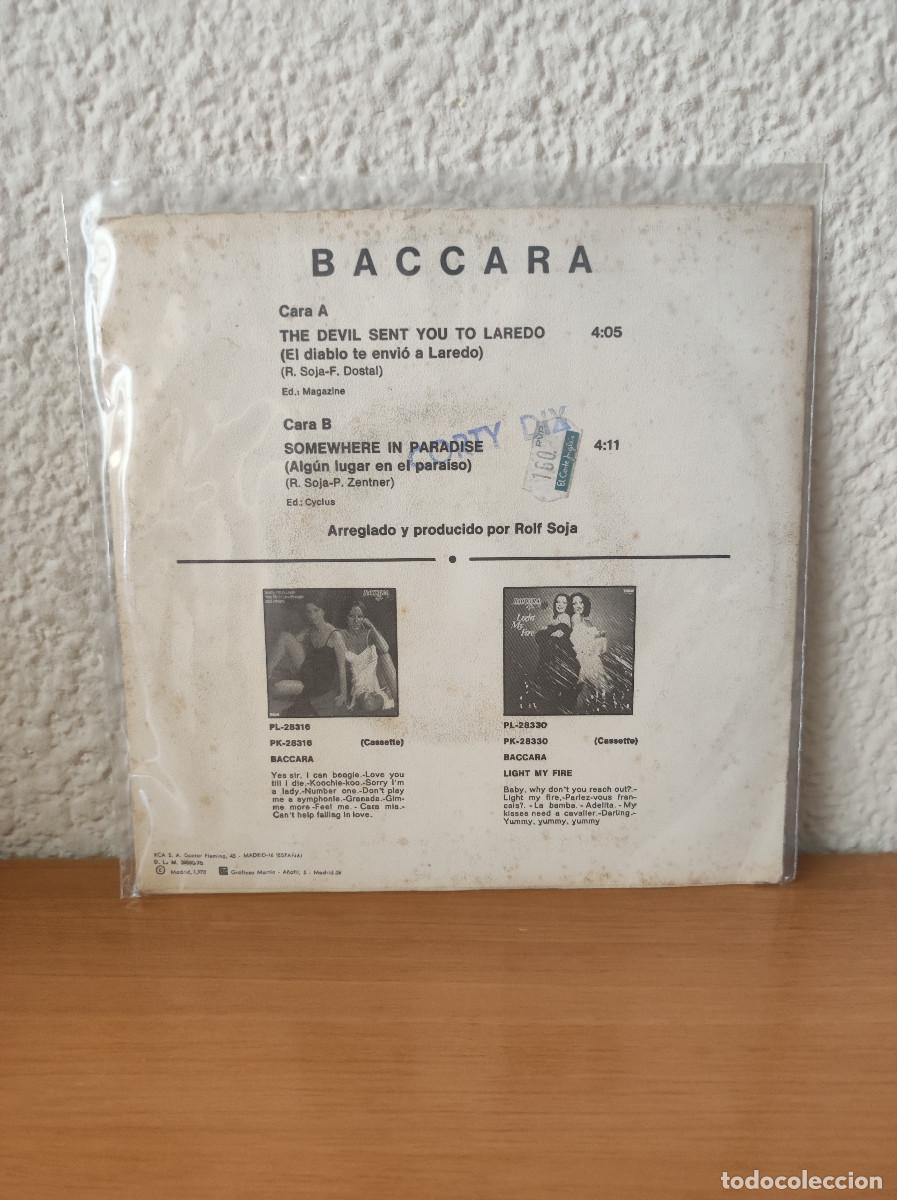 Discos de vinilo: Baccara &ndash; The Devil Sent You To Lorado - Foto 2
