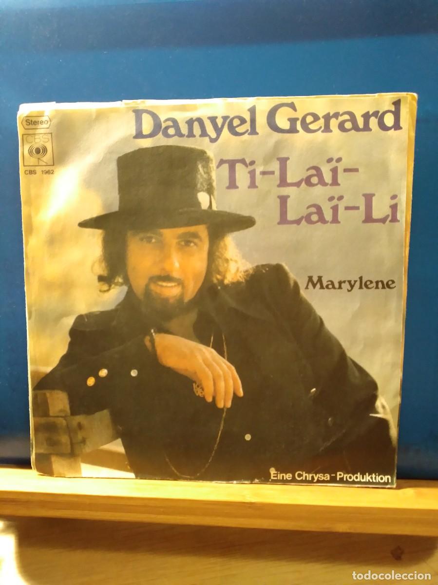 Discos de vinilo: DANYEL GERARD - TI-LAI-LAI-LI - MARYLENE - SINGLE - Foto 2