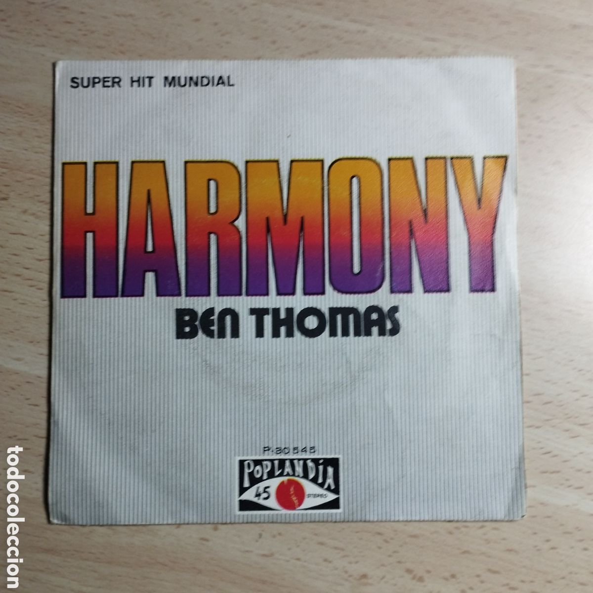Discos de vinilo: Single 7&rdquo; Ben Thomas 1972 Harmony. - Foto 1
