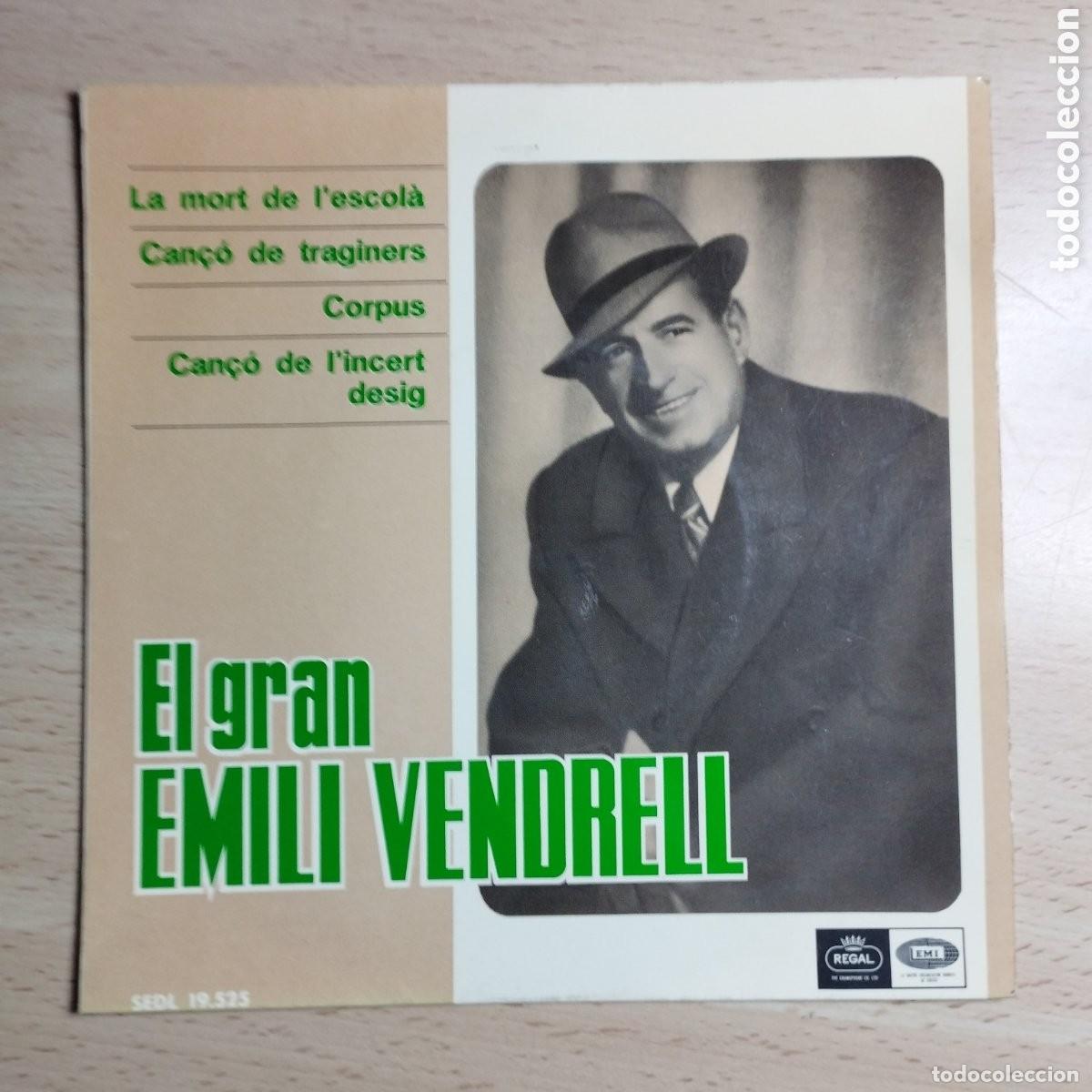Discos de vinilo: EMILI VENDRELL - Can&ccedil;&oacute; dels Traginers - vinilo ep - Foto 1