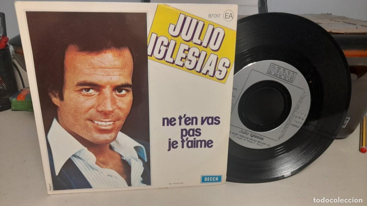 Dischi in vinile: SG JULIO IGLESIAS CANTA EN FRANCES ( 2 CANCIONES )