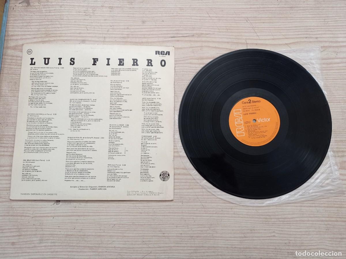 Discos de vinilo: Luis Fierro - Luis Fierro LP - Foto 2