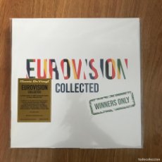 Discos de vinilo: VV.AA. - EUROVISION COLLECTED - ONLY WINNERS - LP DOBLE MUSIC ON VINYL 2023 NUEVO - VINILO COLOR