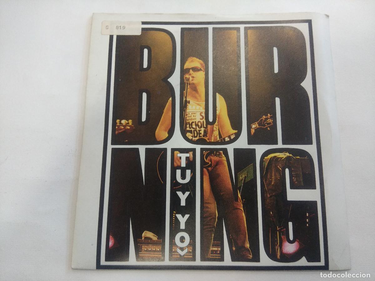 Discos de vinilo: BURNING/TU Y YO/SINGLE. - Foto 1