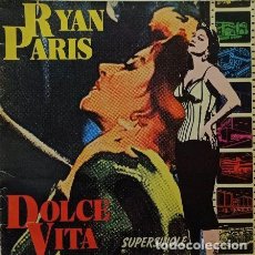 Discos de vinilo: LP, RYAN PARIS, DOLCE VITA. CARA B DOLCE VITA INSTRUMENTAL. LP-SEXT-192
